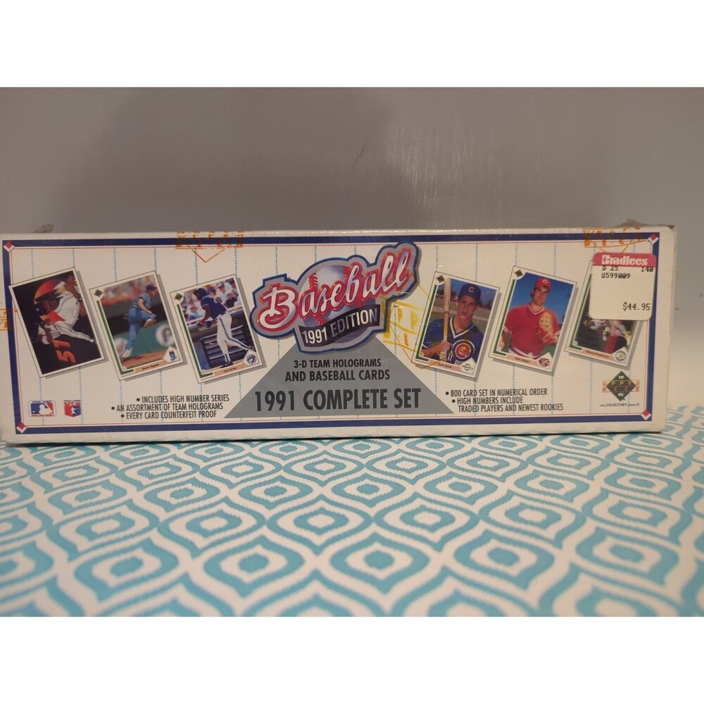 1991 Upper Deck Baseball Edition Complete Card Set Factory Sealed 800 Cards
